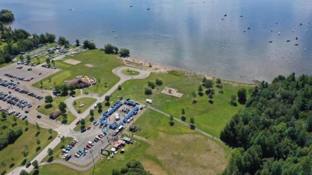 Condo Entre Ville/Nature Magog Zewnętrze zdjęcie